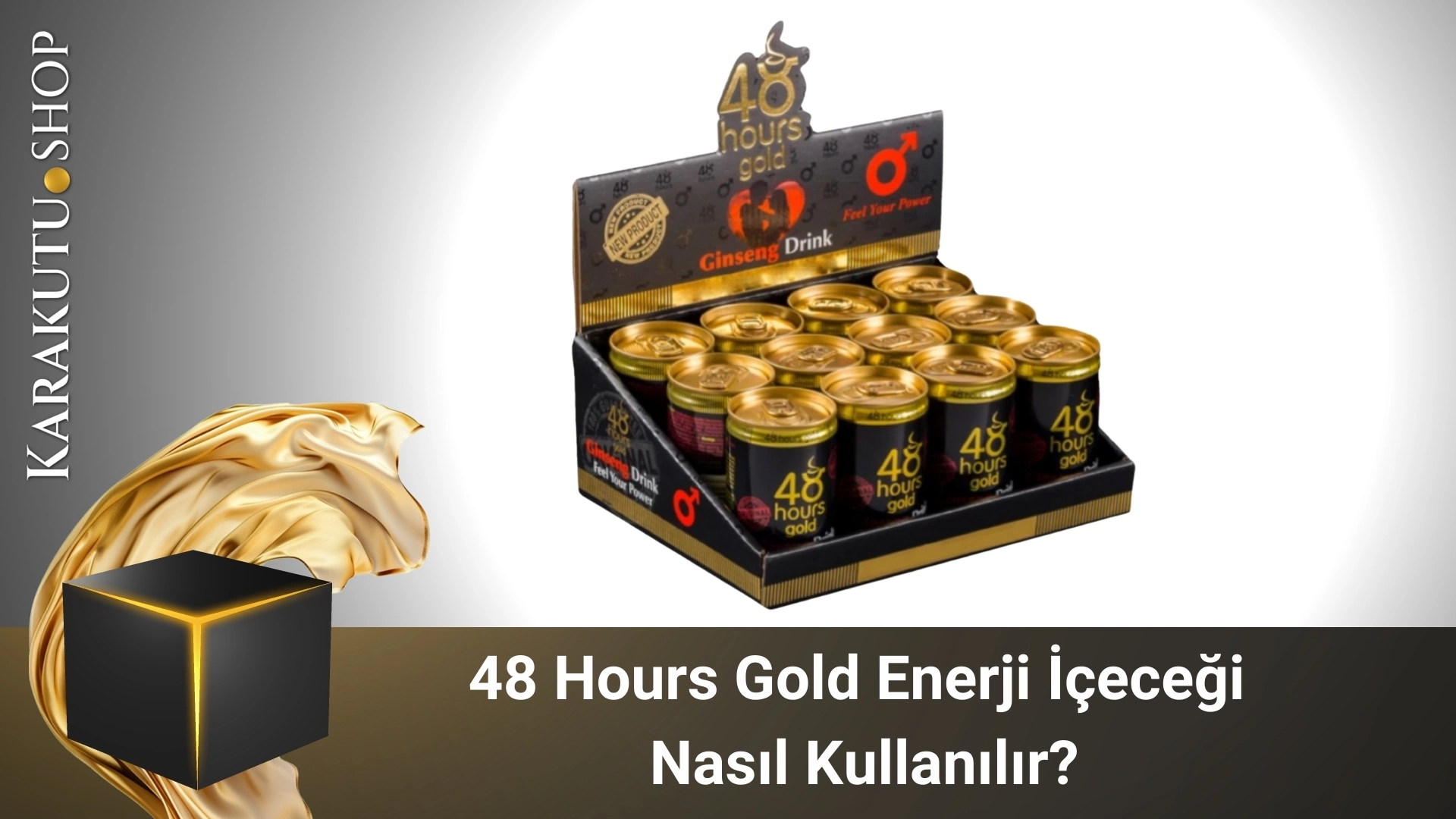 48 Hours Gold Enerji İçeceği Nasıl Kullanılır?