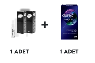 Blackberry Sprey ve Durex Maraton Prezervatif 10'lu