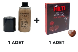 Deadly Shark 48000 Sprey ve Hilti Çikolata