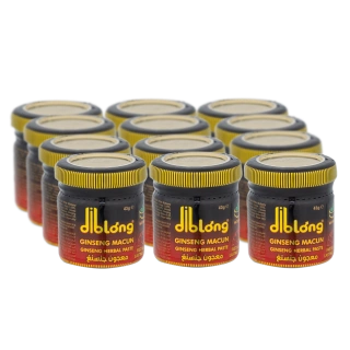 Diblong Paste Small 12 Pcs 48 Hours Effective Ginseng Peppermint Paste for Men
