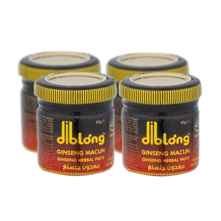 Diblong Paste Small 4 Pcs 48 Hours Effective Ginseng Peppermint Paste for Men