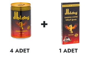 Diblong Drink 4 Pcs and Coffee