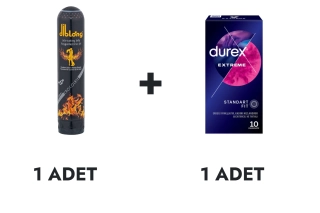 Diblong Jel ve Durex Extreme Prezervatif 10'lu