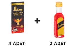 Diblong Coffee 4 Pcs and Shot Drink 2 Pcs