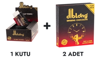 Diblong Delay Towel and Chocolate 2 Pcs