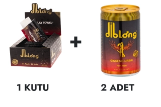 Diblong Delay Towel and Drink 2 Pcs