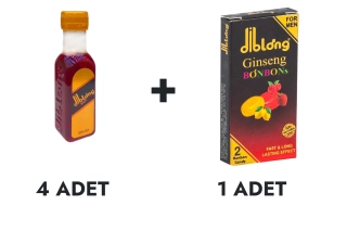 Diblong Shot Drink 4 Pcs and Ginseng Bonbons