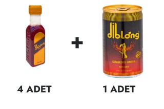 Diblong Shot Drink 4 Pcs and Drink