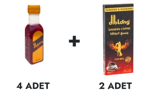 Diblong Shot Drink 4 Pcs and Coffee 2 Pcs