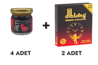 Hilti Macun Küçük 4 Adet ve Diblong Çikolata 2 Adet