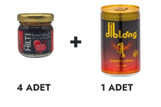 Hilti Macun Küçük 4 Adet ve Diblong İçecek