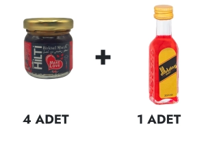 Hilti Macun Küçük 4 Adet ve Diblong Shot İçecek