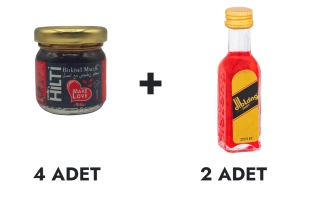 Hilti Macun Küçük 4 Adet ve Diblong Shot İçecek 2 Adet