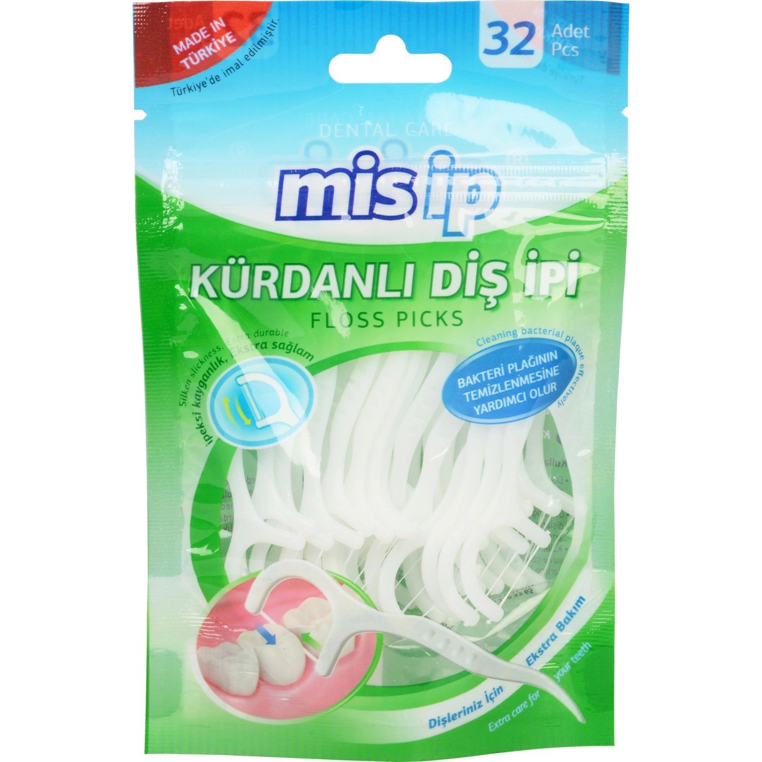 Mis İp Kürdanlı Diş İpi