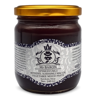 Mr Baron Paste 240 Grams Sweet, 48 Hours Effective Ginseng Peppermint Paste for Men