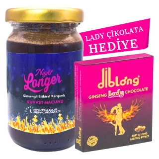 Night Longer Macun - Bayan Çikolata Hediyeli