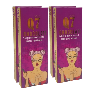 Q7 Lady Çikolata 4 Adet