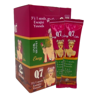 Q7 Lady Kahve 3'ü 1 Arada 12 Adet