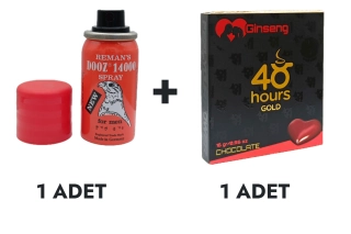 Reman's Dooz 14000 Sprey ve 48 Hours Gold Çikolata