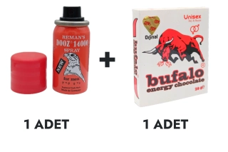 Reman's Dooz 14000 Sprey ve Bufalo Çikolata
