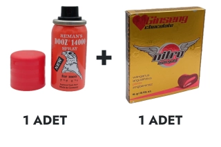 Reman's Dooz 14000 Sprey ve Nitro Max Gold Çikolata