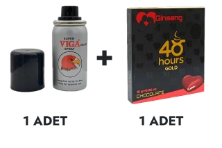 Viga 100000 Sprey ve 48 Hours Gold Çikolata