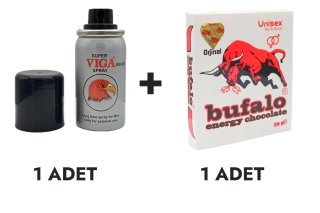 Viga 100000 Sprey ve Bufalo Çikolata
