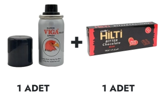 Viga 100000 Sprey ve Hilti Bitter Çikolata