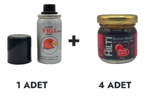 Viga 100000 Sprey ve Hilti Macun Küçük 4 Adet