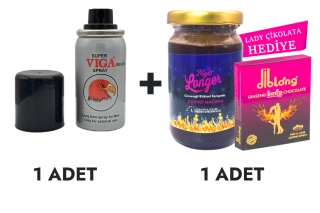 Viga 100000 Sprey ve Night Longer Macun Büyük