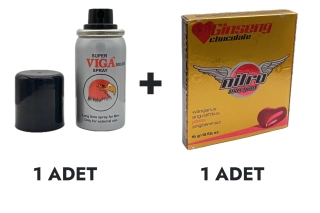 Viga 100000 Sprey ve Nitro Max Gold Çikolata