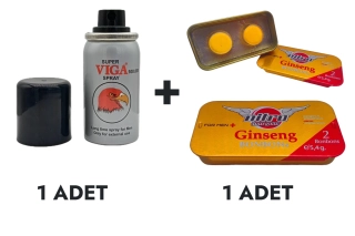 Viga 100000 Sprey ve Nitro Max Gold Ginseng Bonbons