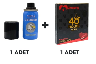 Viga 150000 Sprey ve 48 Hours Gold Çikolata