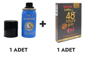 Viga 150000 Sprey ve 48 Hours Gold Kahve