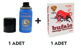 Viga 150000 Sprey ve Bufalo Çikolata