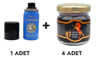 Viga 150000 Sprey ve Q7 Macun Küçük 4 Adet