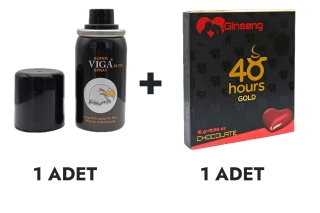 Viga 50000 Sprey ve 48 Hours Gold Çikolata