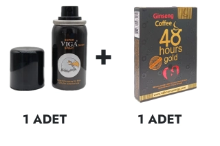 Viga 50000 Sprey ve 48 Hours Gold Kahve