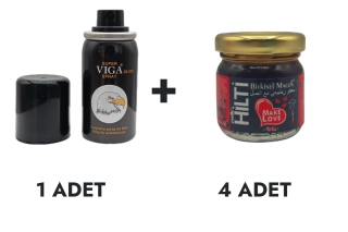 Viga 50000 Sprey ve Hilti Macun Küçük 4 Adet