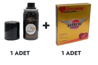 Viga 50000 Sprey ve Nitro Max Gold Çikolata