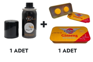 Viga 50000 Sprey ve Nitro Max Gold Ginseng Bonbons