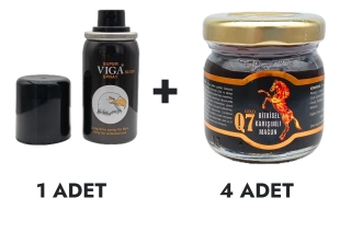 Viga 50000 Sprey ve Q7 Macun Küçük 4 Adet