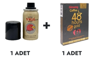 Viga 60000 Sprey ve 48 Hours Gold Kahve