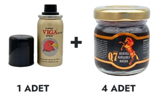 Viga 60000 Sprey ve Q7 Macun Küçük 4 Adet