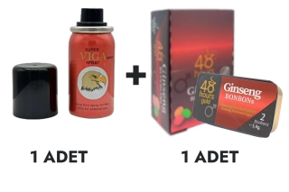 Viga 84000 Sprey ve 48 Hours Gold Ginseng Bonbons