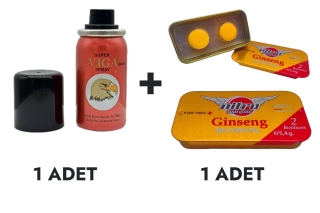Viga 84000 Sprey ve Nitro Max Gold Ginseng Bonbons