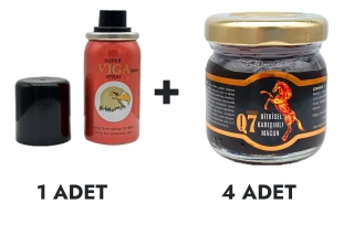 Viga 84000 Sprey ve Q7 Macun Küçük 4 Adet