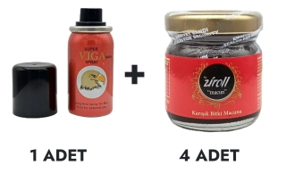 Viga 84000 Sprey ve Ziroll Macun Küçük 4 Adet